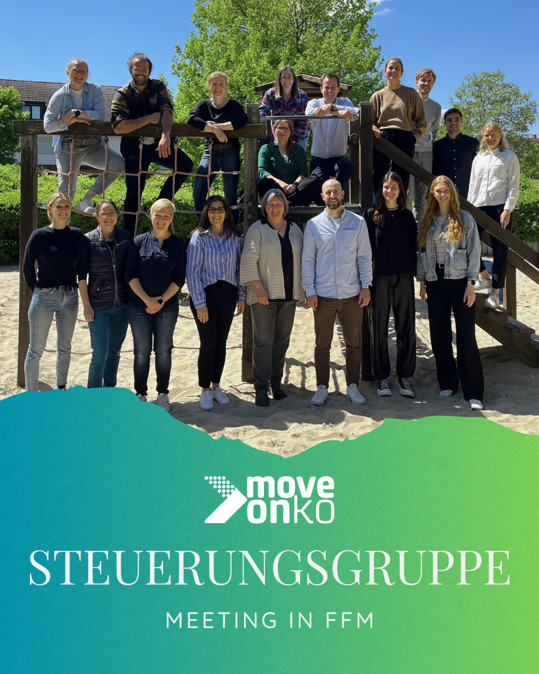 Mai 2025: Steuerungsgruppenmeeting in Frankfurt